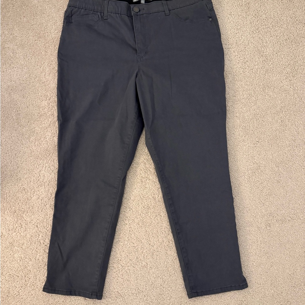 Wit & Wisdom Ab-Solution High Waist Ankle Skinny Pants